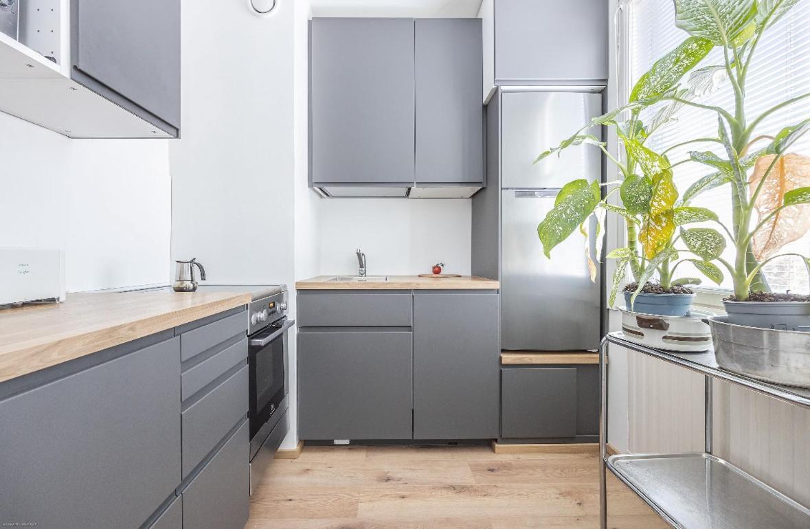 Modern Studio, Private Free Parking ,Near Metro Helsinki Eksteriør billede